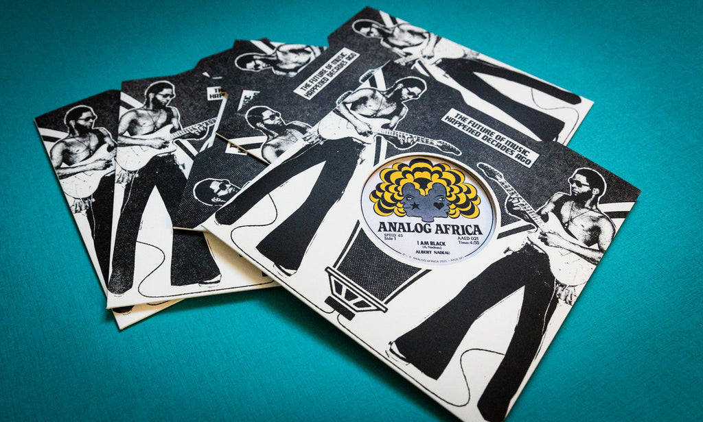 Side A: I Am Black (Albert Nadeau) Side B: Forward Ever (Brother Mudada) by Analog Africa