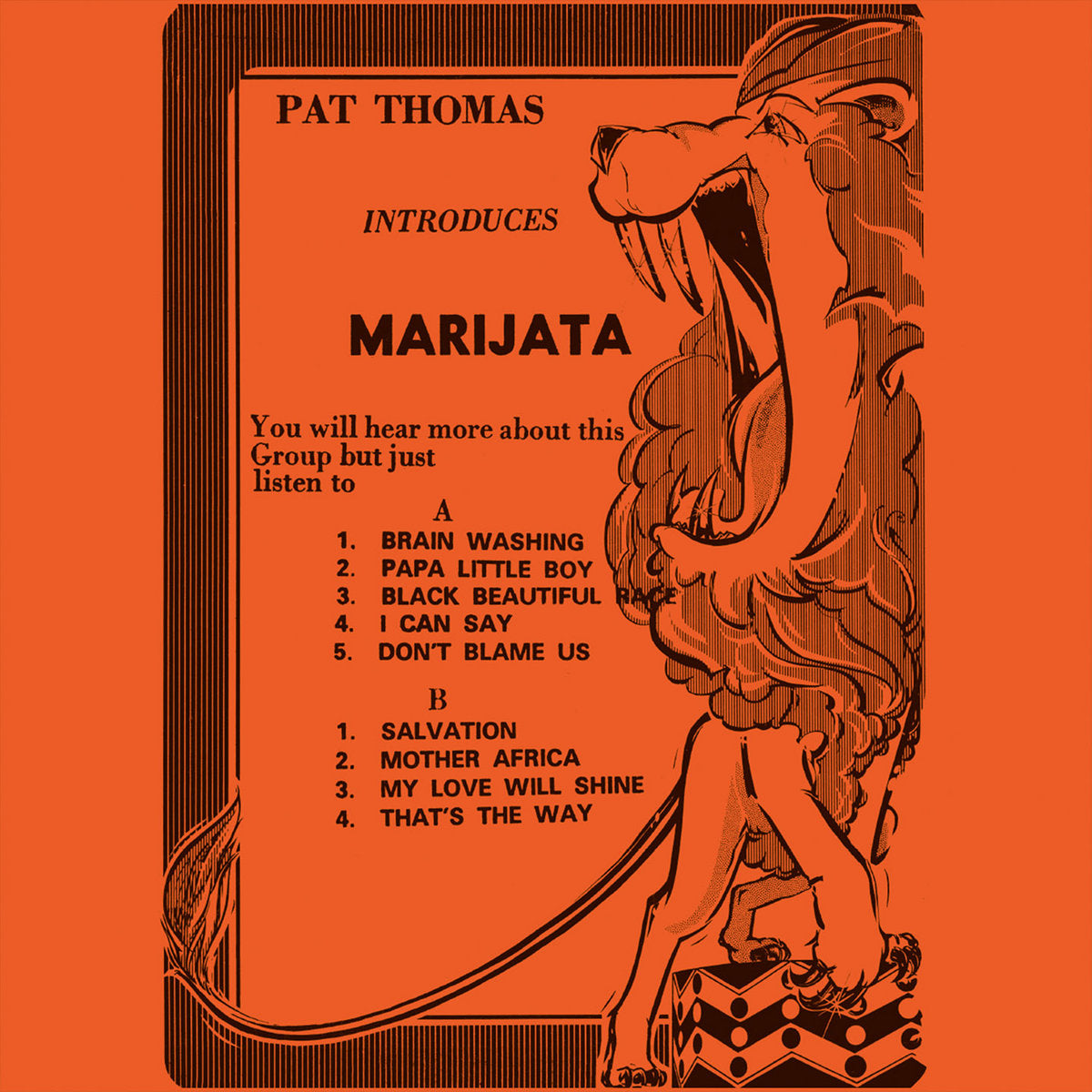 Pat Thomas Introduces Marijata